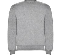 ROLY Sudadera Clásica 1070 Hombre Sin Capucha Gramaje: 280 g/m² (FR/ES, Letras, L, Regular, Regular, Gris VIGORÉ 58)