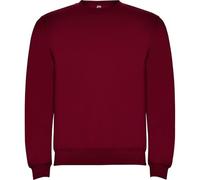 ROLY Sudadera Clásica 1070 Hombre Sin Capucha Gramaje: 280 g/m² (FR/ES, Letras, XL, Regular, Regular, Granate 57)