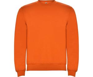 ROLY Sudadera Clásica 1070 Hombre Sin Capucha Gramaje: 280 g/m² (FR/ES, Letras, XL, Regular, Regular, Naranja 31)