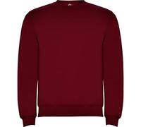 ROLY Sudadera Clásica 1070 Hombre Sin Capucha Gramaje: 280 g/m² Granate 57 3XL