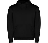 Roly - Sudadera con capucha, Unisex, Negro, M