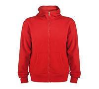 ROLY Sudadera Deportiva antipilling con Capucha Cuello Alto y Cremallera MONTBLANC