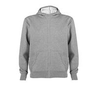 ROLY Sudadera Deportiva antipilling con Capucha Cuello Alto y Cremallera MONTBLANC