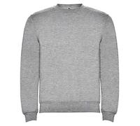 ROLY Sudadera en diseño clásico con Cuello puños y Cinturilla de Punto canalé 1x1 Clasica