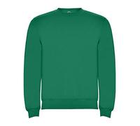 ROLY Sudadera en diseño clásico con Cuello puños y Cinturilla de Punto canalé 1x1 Clasica