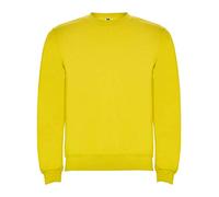 ROLY Sudadera en diseño clásico con Cuello puños y Cinturilla de Punto canalé 1x1 Clasica
