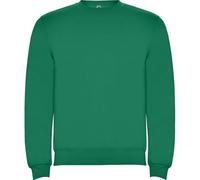 ROLY Sudadera en diseño clásico con Cuello puños y Cinturilla de Punto canalé 1x1 Clasica