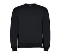 ROLY Sudadera en diseño clásico con Cuello puños y Cinturilla de Punto canalé 1x1 Clasica