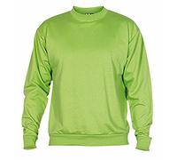 ROLY Sudadera en diseño clásico con Cuello puños y Cinturilla de Punto canalé 1x1 Clasica