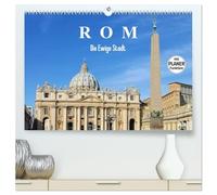Rom - Die Ewige Stadt (hochwertiger Premium Wandkalender 2026 DIN A2 quer), Kunstdruck in Hochglanz: Wundervolle Ansichten von Rom