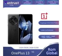 ROM Global OnePlus 13 5G Smartphone Snapdragon 8 Elite 100W SUPERVOOC 4K Dolby Vision 6.82inches Pantalla IP69 50MP Cámara CN Global ROM Blue