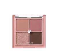 rom&nd Better Than Eyes - Paleta de sombras de ojos de 4 colores, tonos cálidos naturales para ojos, cosméticos coreanos K-Beauty 6 g/0,21 oz (02 DRY ROSE, 6 g (Pack of 1))