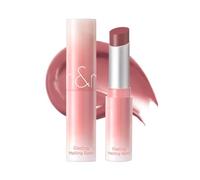 rom&nd Glasting Melting Bálsamo (NEW) 6 colores brillantes labios Humidité Baumes à lèvres Pigmentación de la piel Vegano 3,5 g 0,12 oz (12 rosas veladas)
