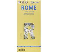 Rom / Roma 1 : 11 000 / 1 : 15 000: Roma, Roma Centro, Vaticano, Roma & Regione, Foro Romano (Borch Map)