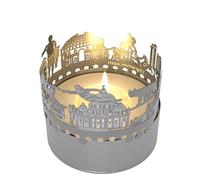 Rom Skyline Juego de sombras - Candelabro con fascinantes imágenes de la ciudad eterna - gran recuerdo para cualquier fan de Roma