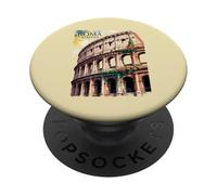 Roma Aeterna Coliseo Vacaciones Arte PopSockets PopGrip Adhesivo
