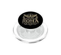 Roma Aeterna Roma El Eterno águila Romana Envejecida impresión Dorada PopSockets PopGrip para MagSafe