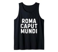 Roma Caput Mundi Città Simpatica Uomo Donna Bambino Camiseta sin Mangas