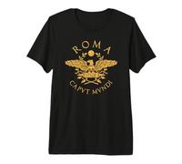 Roma Caput Mundi Roma Invicta Imperio Romano Camiseta Premium