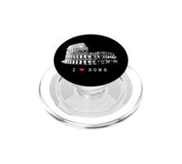 Roma Coliseo Vintage Skyline Italia Abanico I Love Rome PopSockets PopGrip para MagSafe