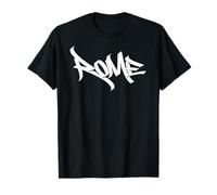 Roma Graffiti City Street Art Handstyle Italia Souvenir Camiseta