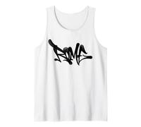 Roma Graffiti City Street Art Handstyle Italia Souvenir Camiseta sin Mangas