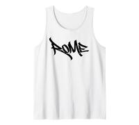 Roma Graffiti City Street Art Handstyle Italia Souvenir Camiseta sin Mangas