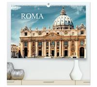 Roma (hochwertiger Premium Wandkalender 2026 DIN A2 quer), Kunstdruck in Hochglanz: Bilderreise durch das antike Rom.