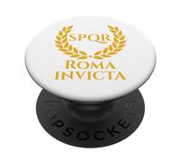 Roma Invicta SPQR Roma clásica Historia Romana Antigua PopSockets PopGrip Adhesivo