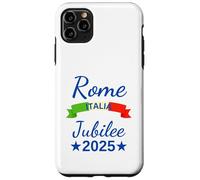 Roma Italia Bandera Italia Souvenir Roma 2025 Jubileo Peregrinación Carcasa para iPhone 11 Pro MAX