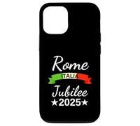 Roma Italia Bandera Italia Souvenir Roma 2025 Jubileo Peregrinación Carcasa para iPhone 12/12 Pro