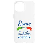 Roma Italia Bandera Italia Souvenir Roma 2025 Jubileo Peregrinación Carcasa para iPhone 15