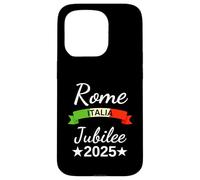 Roma Italia Bandera Italia Souvenir Roma 2025 Jubileo Peregrinación Carcasa para iPhone 15 Pro