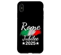 Roma Italia Bandera Italia Souvenir Roma 2025 Jubileo Peregrinación Carcasa para iPhone XS MAX