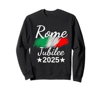 Roma Italia Bandera Italia Souvenir Roma 2025 Jubileo Peregrinación Sudadera