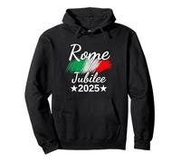 Roma Italia Bandera Italia Souvenir Roma 2025 Jubileo Peregrinación Sudadera con Capucha