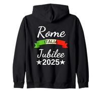 Roma Italia Bandera Italia Souvenir Roma 2025 Jubileo Peregrinación Sudadera con Capucha