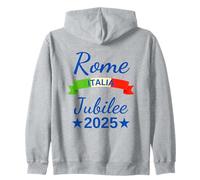 Roma Italia Bandera Italia Souvenir Roma 2025 Jubileo Peregrinación Sudadera con Capucha