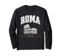 Roma Italia Coliseo Romano Roma Italia Vintage Souvenir Manga Larga