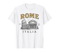 Roma Italia Coliseo Vintage Roma Eternal-City Souvenir Camiseta