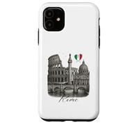 Roma Italia Monumentos Arte Romano Coliseo Viaje Souvenir Carcasa para iPhone 11