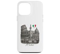 Roma Italia Monumentos Arte Romano Coliseo Viaje Souvenir Carcasa para iPhone 13 Pro MAX