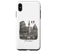 Roma Italia Monumentos Arte Romano Coliseo Viaje Souvenir Carcasa para iPhone XS MAX