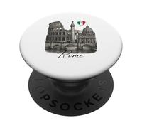 Roma Italia Monumentos Arte Romano Coliseo Viaje Souvenir PopSockets PopGrip Adhesivo