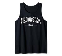 Roma Italia - Roma Italia - Visita Roma - Bandera Italiana Camiseta sin Mangas