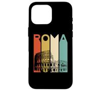 Roma Italia Roma Italiano Retro Vintage Coliseo Arquitectura Carcasa para iPhone 16 Pro MAX