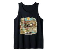 Roma Italia Viaje Souvenir City Gift Camiseta sin Mangas
