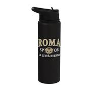 Roma La Città Eterna - Roma La Ciudad Eterna SPQR Stainless Steel Insulated Water Bottle