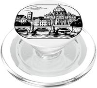 Roma, la Ciudad eterna. Silueta Decorativa. PopSockets PopGrip para MagSafe