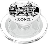 Roma, la Ciudad eterna. Silueta Decorativa. PopSockets PopGrip para MagSafe